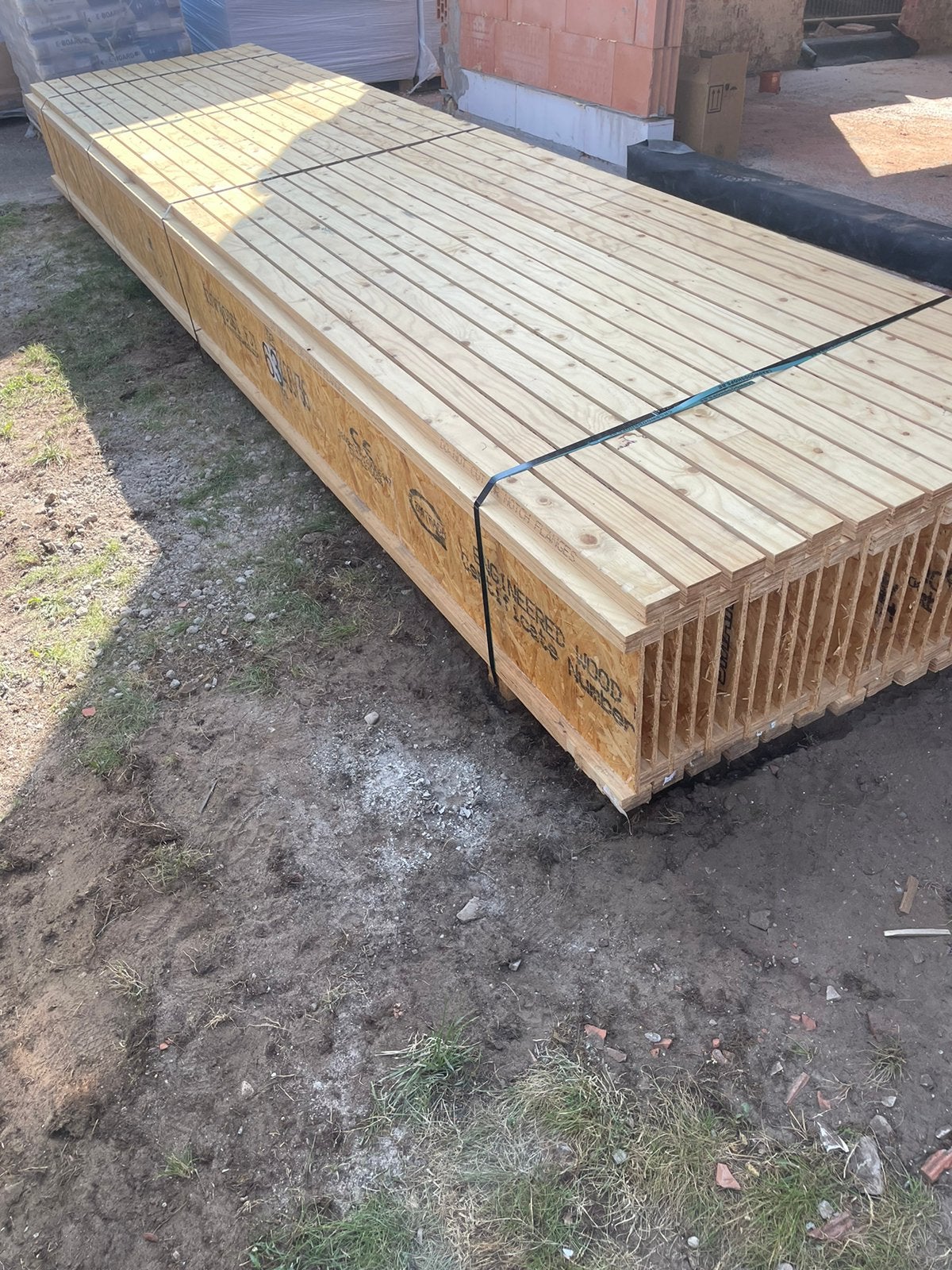 Fji liggers 63x400 4,65 meter, Enlèvement, Comme neuf