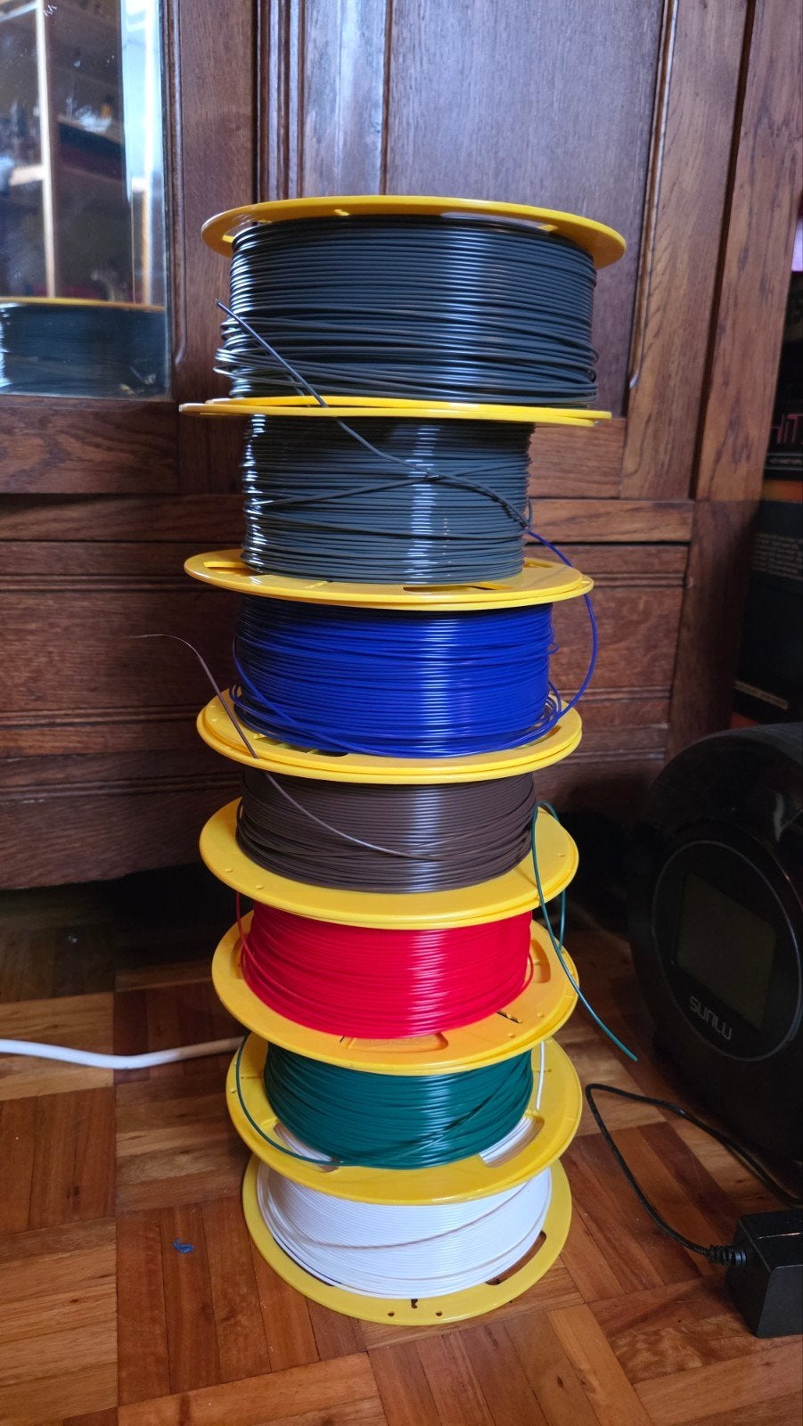 PLA filament 3D printer, Computers en Software, Ophalen of Verzenden, Gebruikt, Filamentrollen