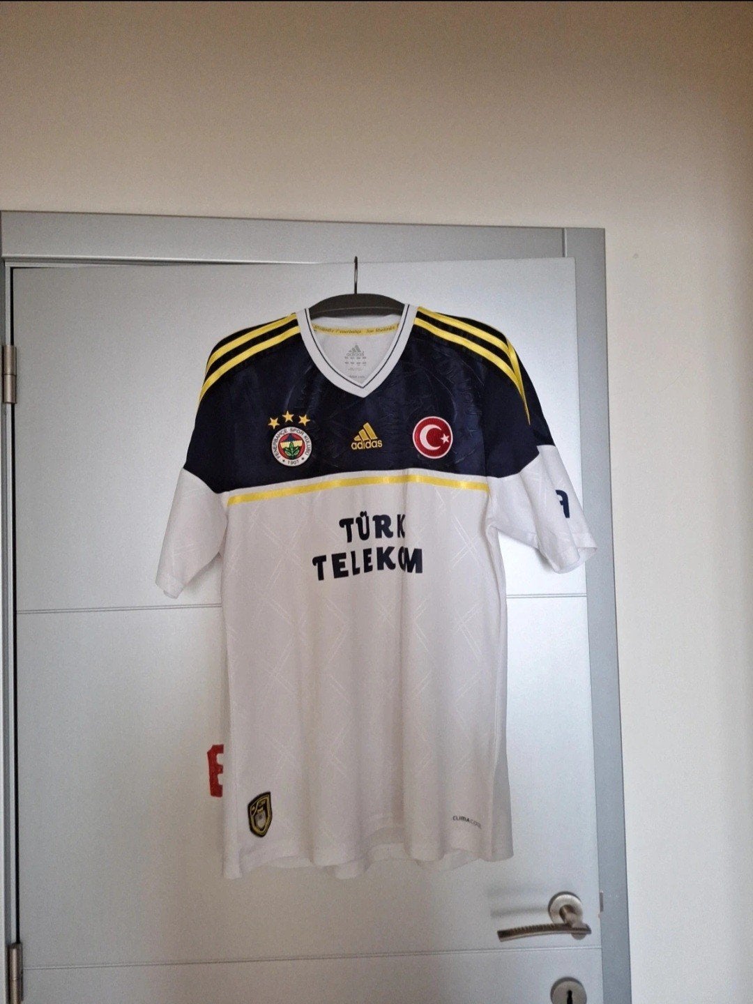 Adidas Fenerbahçe Away 12/13 maat L, Taille L, Enlèvement ou Envoi, Comme neuf, Maillot