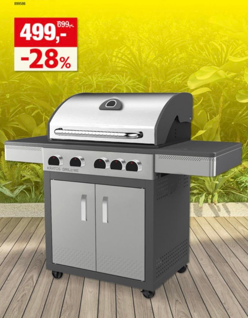GASBBQ nieuw, Ophalen, Zo goed als nieuw