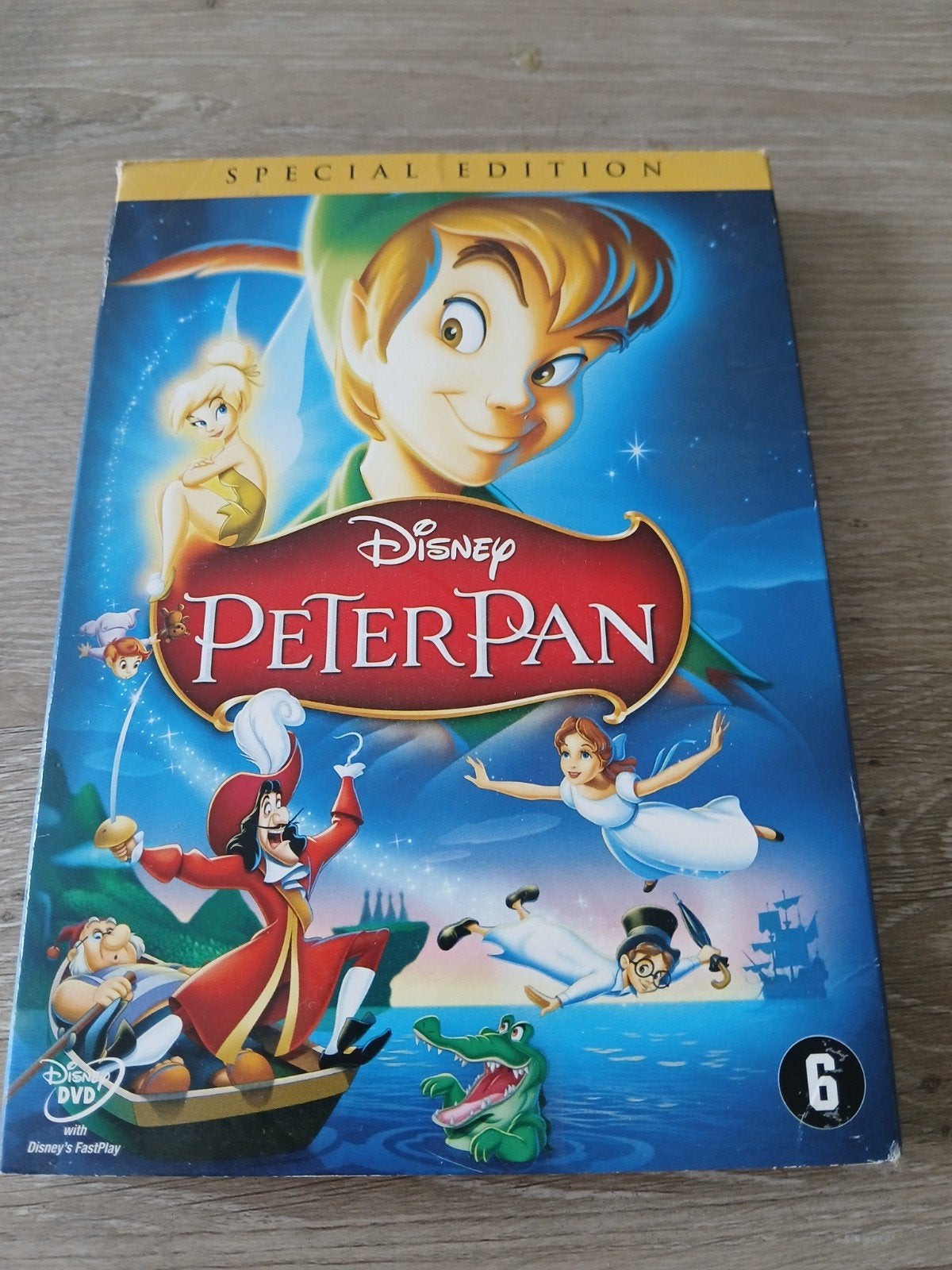 Peter Pan, Cd's en Dvd's, Ophalen, Bonusmateriaal, Animatie, Amerikaans