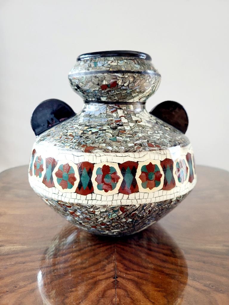 Vase Jean Gerbino XL — Vallauris (Francia) —, Antiquités & Art, Enlèvement ou Envoi