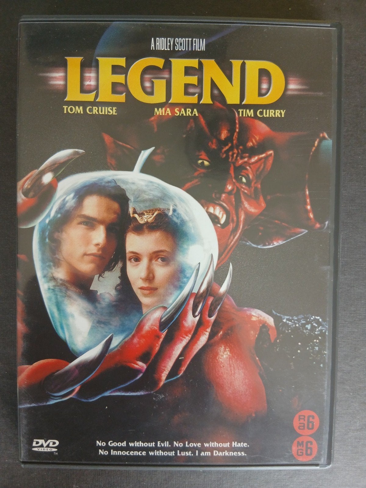 Légende (1985) (Ridley Scott) Tom Cruise, Tim Curry, À partir de 6 ans, Néerlandais, Néerlandais, Fantasy