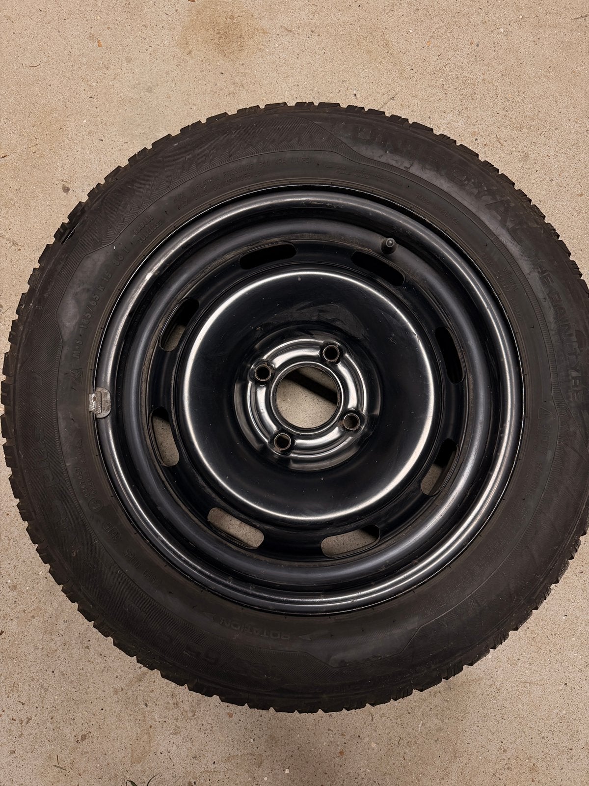 4 jantes tôle 15 pouces Peugeot 208 pneus hiver 185/65 R15, 15 pouces, Pneus et Jantes, Pneus hiver, Véhicule de tourisme