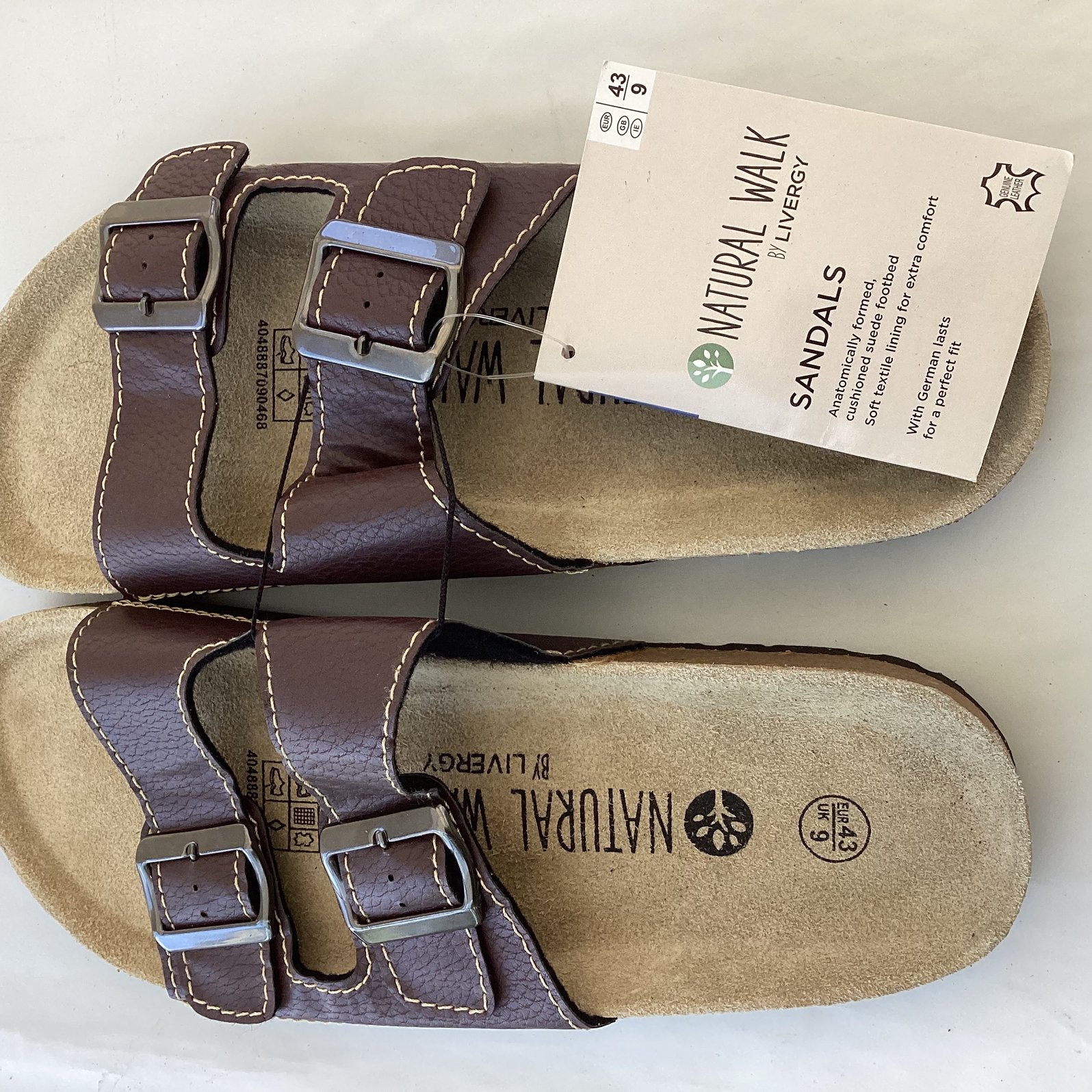 Sandalen, Kleding | Heren, Schoenen, Slippers, Bruin, Nieuw, Ophalen of Verzenden