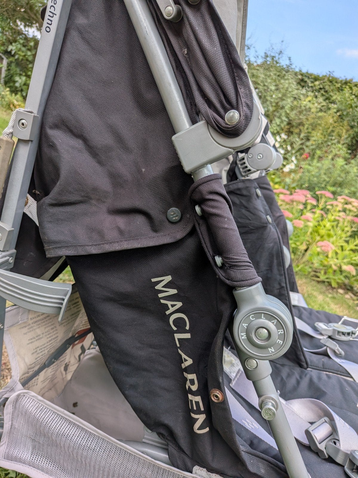 tweeling buggy - macclaeren-, Kinderen en Baby's, Ophalen, Gebruikt, Maclaren, Duomodel