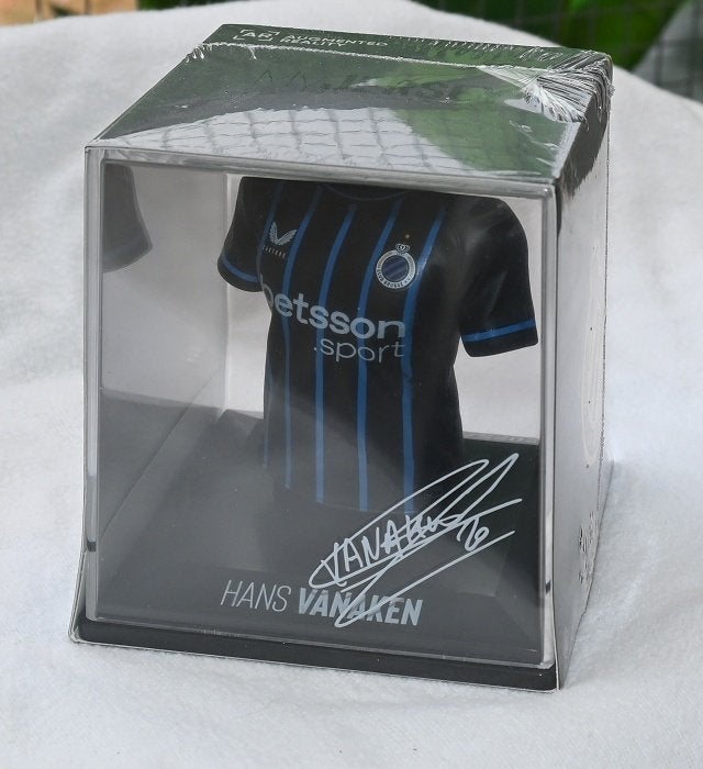 Maillot miniature Hans Vanaken du Club Brugge en boîte, Collections, Enlèvement ou Envoi, Neuf, Autres types