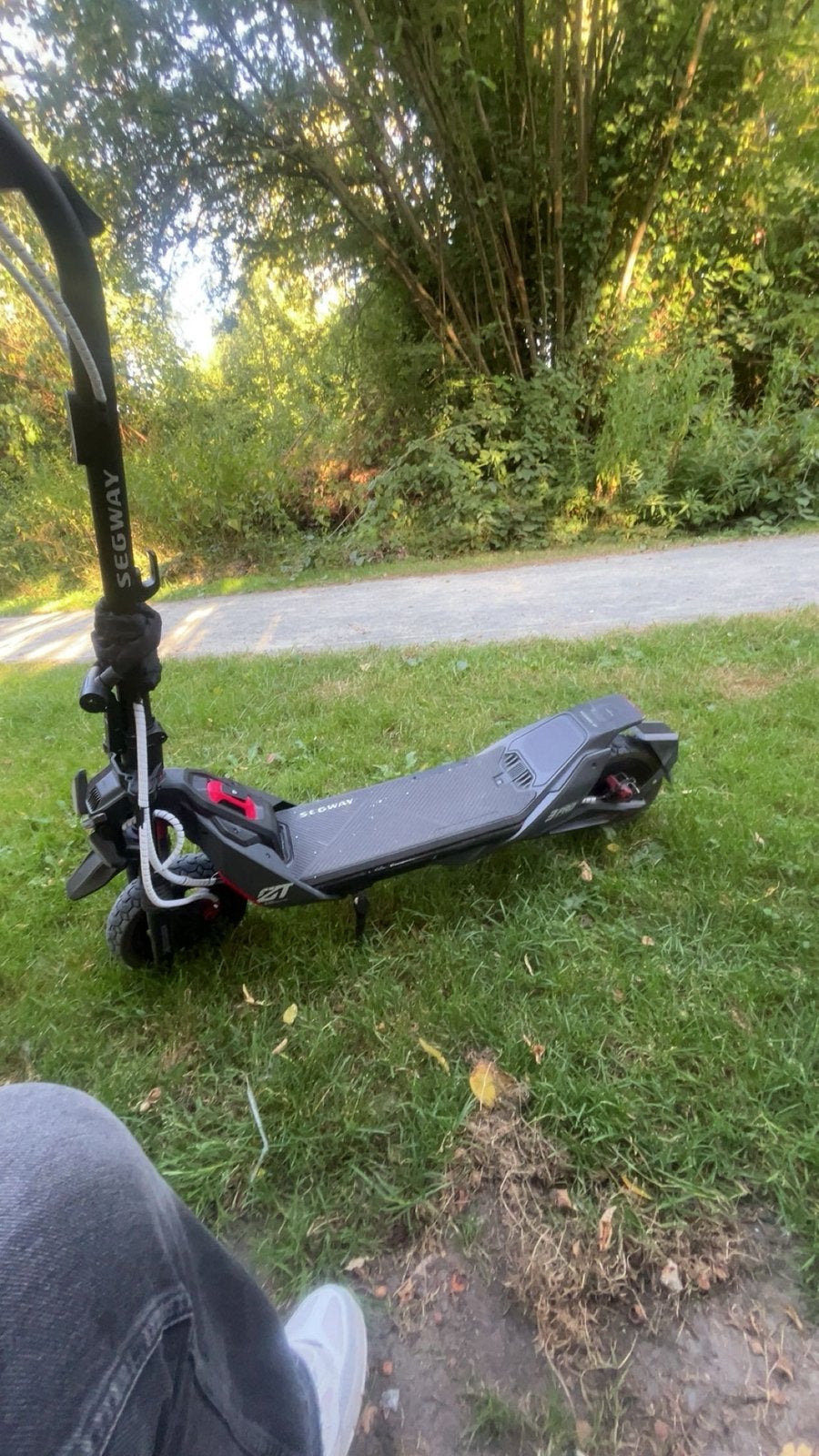 Ninebot ZT3 Pro, Fietsen en Brommers, Steps, Ophalen, Zo goed als nieuw, Elektrische step (E-scooter)