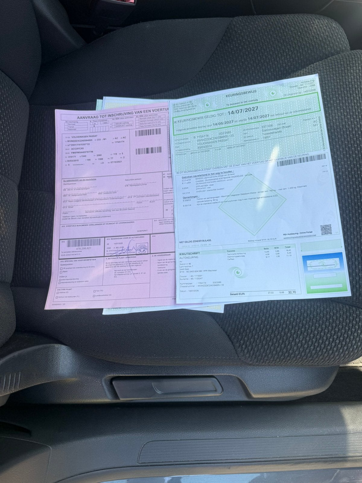 Vw passat (gekeurd voor verkoop), Autos, Volkswagen, Euro 5, Achat, Particulier, Passat