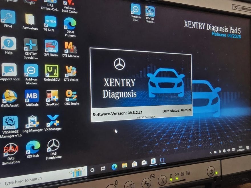Xentry SDconnect Toolkit Fix 09.2026, Verzenden
