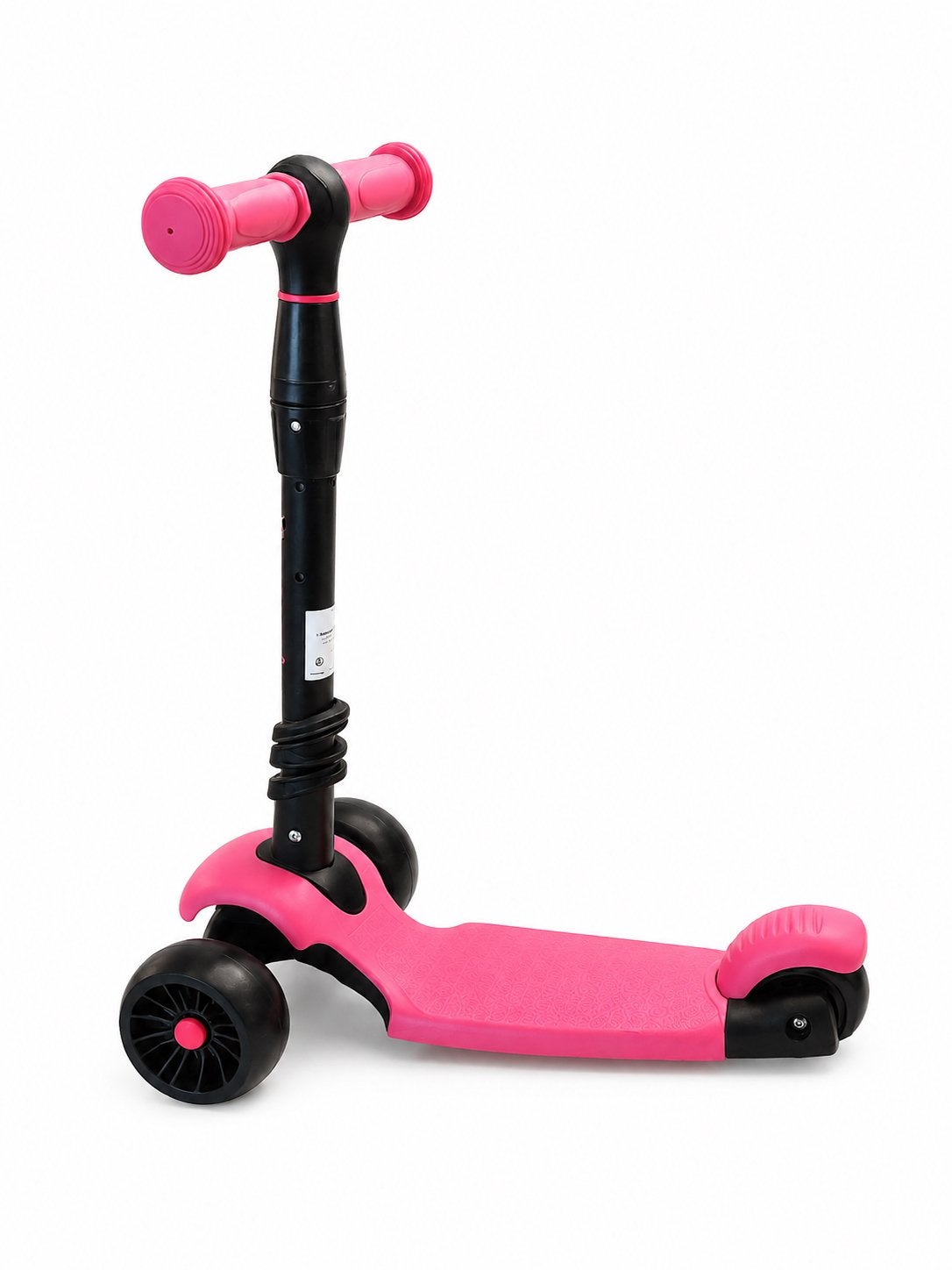 Kinderstep 3-wiel – Roze/Zwart – Zo goed als nieuw, Ophalen, Zo goed als nieuw