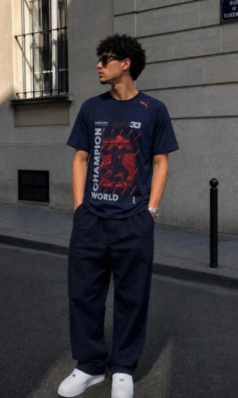 T-shirt Puma Red Bull Racing F1 Max Verstappen Champion 2021, Kleding | Heren, Ophalen of Verzenden, Zo goed als nieuw