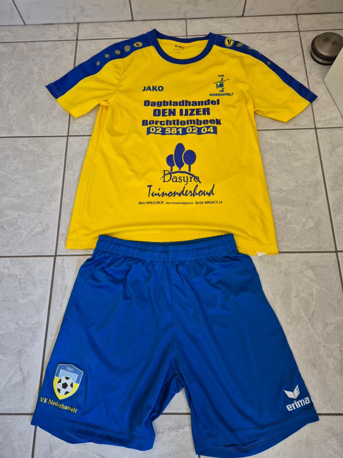 vk nederhasselt training, Sports & Fitness, Football, Taille S, Enlèvement ou Envoi, Pantalon