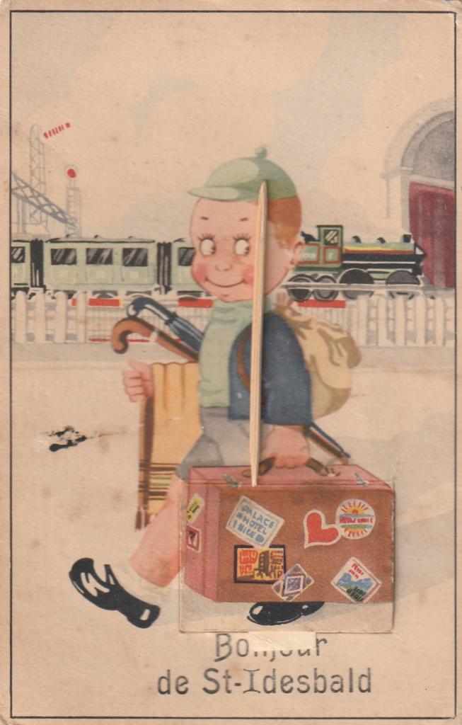 Postkaart Sint-Idesbald, Verzamelen, Verzenden