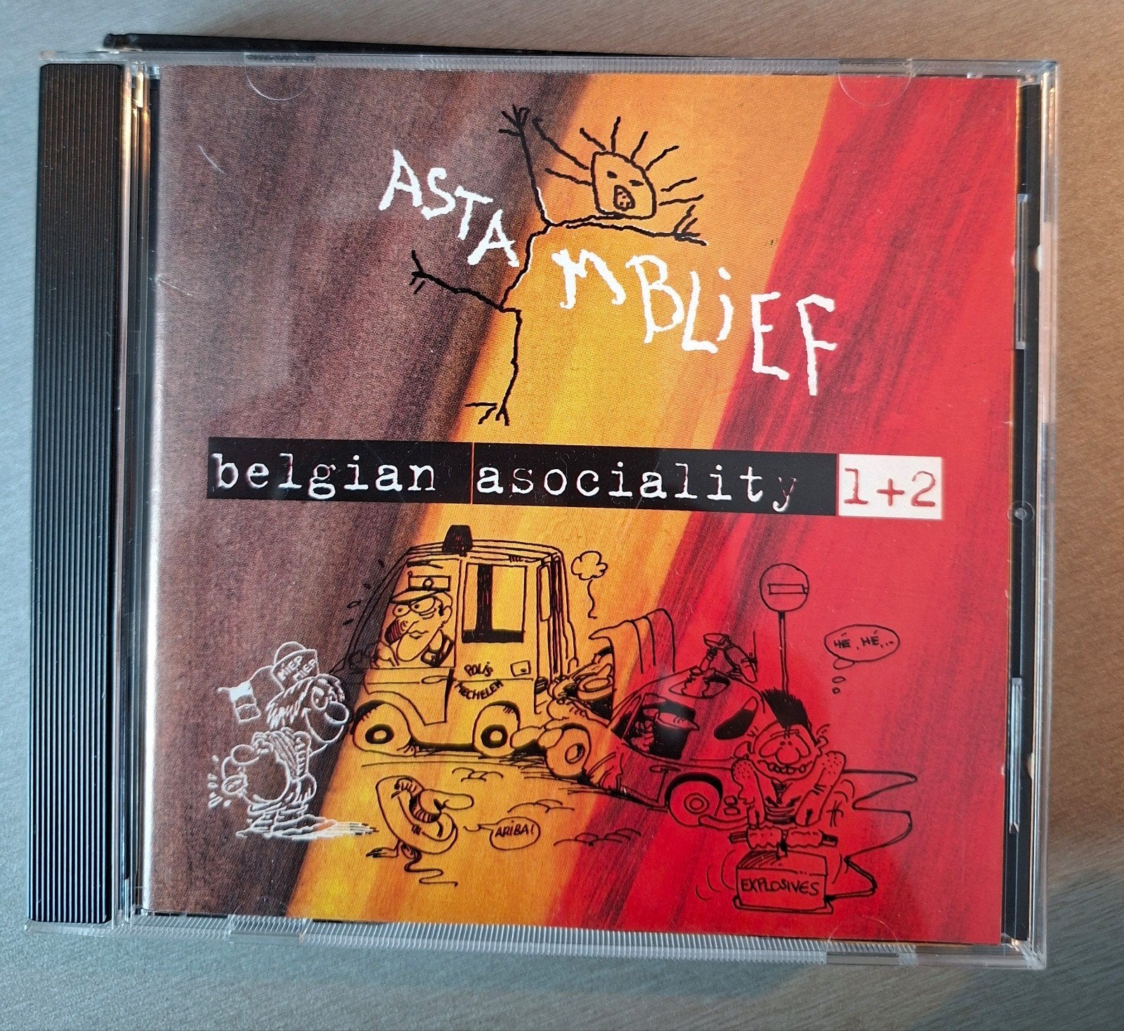 CD. Association belge. Société belge/Astamblief., CD & DVD, CD | Autres CD, Enlèvement ou Envoi, Utilisé