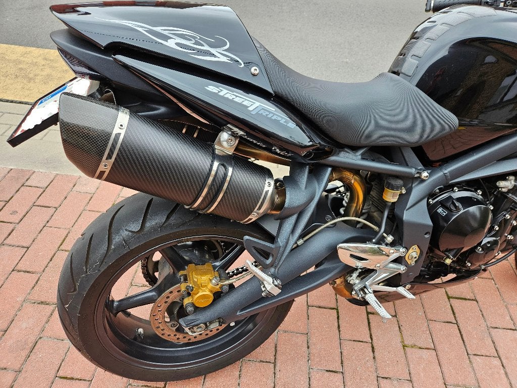Triumph Street Triple 2008, Permis Moto A, Occasion, Plus de 35 kW, 3 cylindres