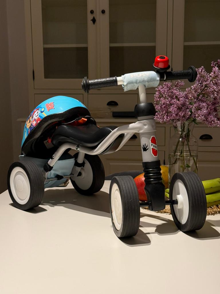 Loopfiets vanaf 1 jaar met helm, Ophalen, Zo goed als nieuw