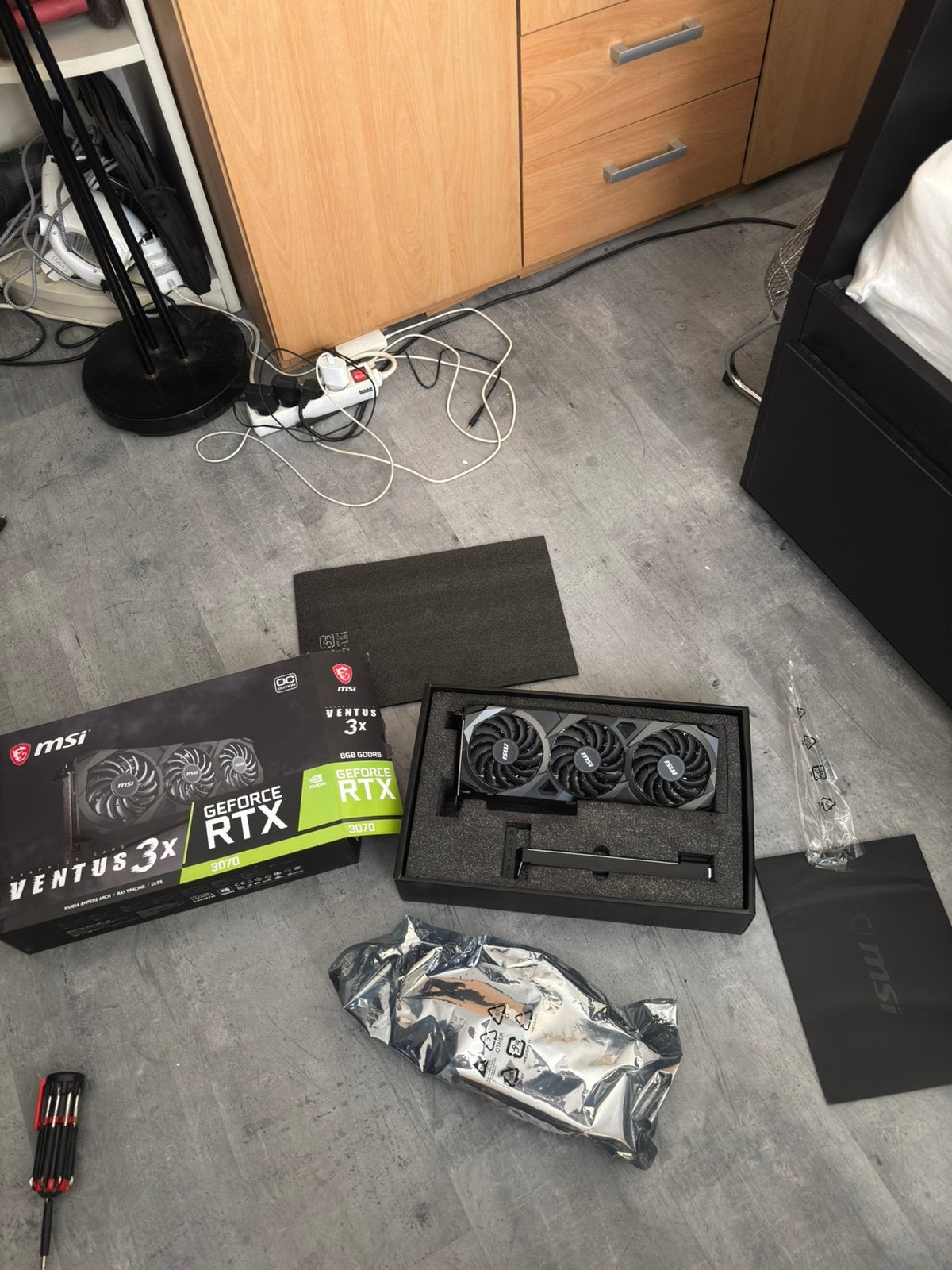 MSI GeForce RTX 3070 VENTUS 3X - 8 GB GDDR6, Computers en Software, Videokaarten, GDDR6, Ophalen of Verzenden, Zo goed als nieuw