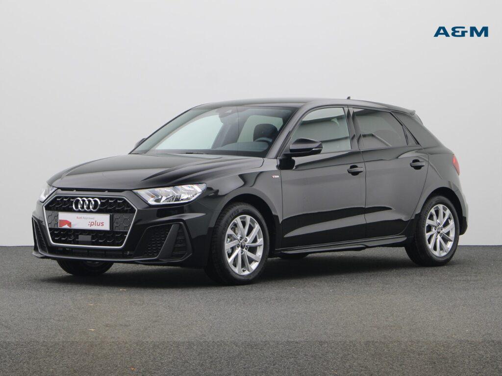 Audi A1 Sportback A1 Sportback 25 TFSI Sport Edition S troni, Auto's, Audi, Automaat, A1, Zwart, 128 g/km