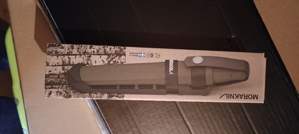 Couteau bushcraft Morakniv avec gaine/ étui - neuf, Enlèvement, Neuf