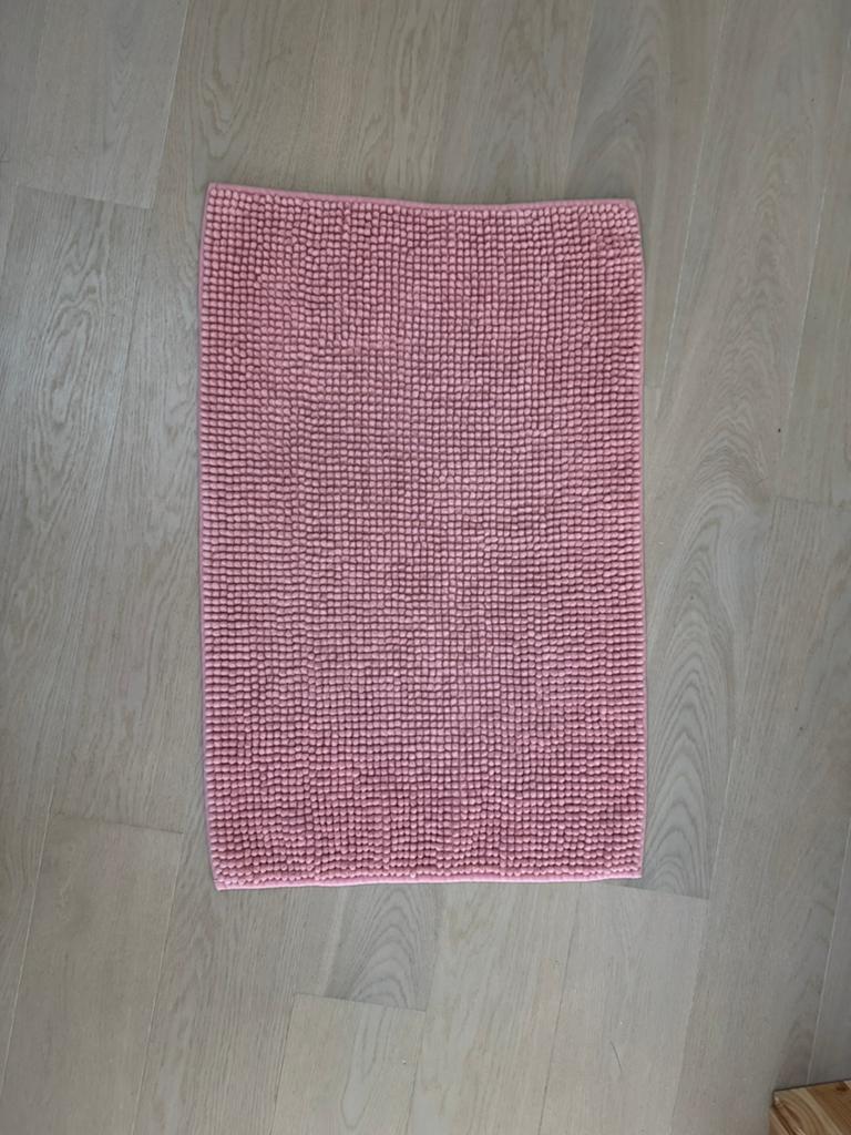 Badmat, Ophalen, Zo goed als nieuw, Roze, Badmat