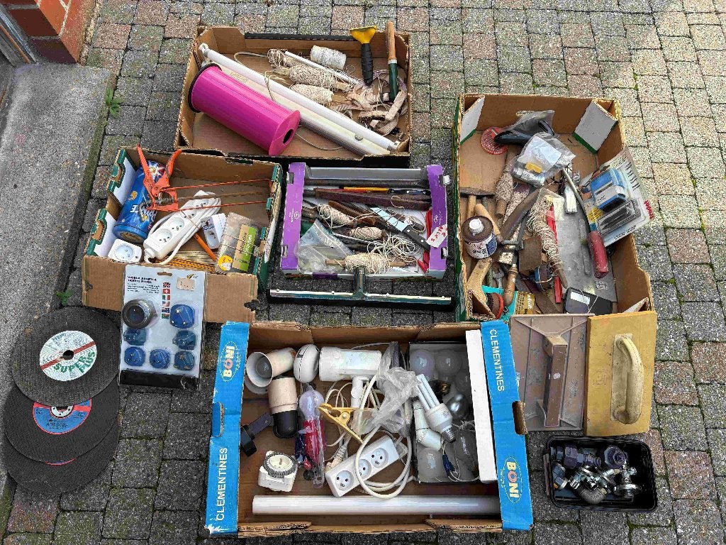 allerlei rommelmarkt, Ophalen