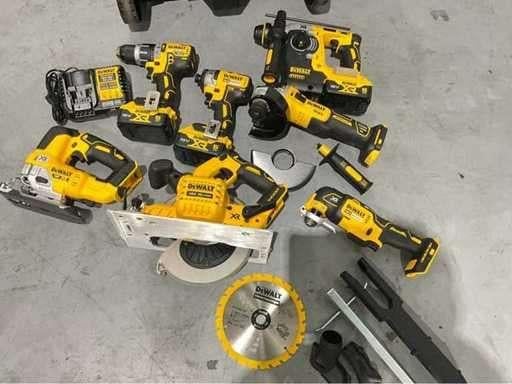Accu-gereedschapset, Tuin en Terras, Verzenden, Zo goed als nieuw, 50 mm of meer, Dewalt