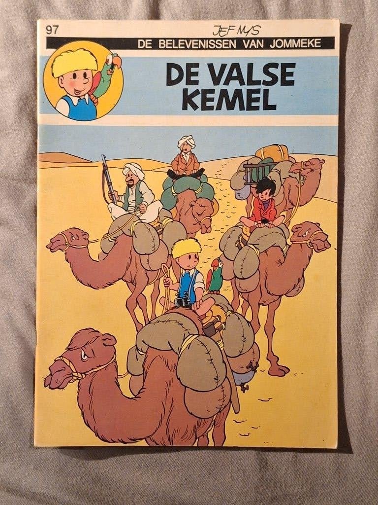 Jommeke 97: de valse kemel, Eén stripboek, Ophalen of Verzenden, Zo goed als nieuw