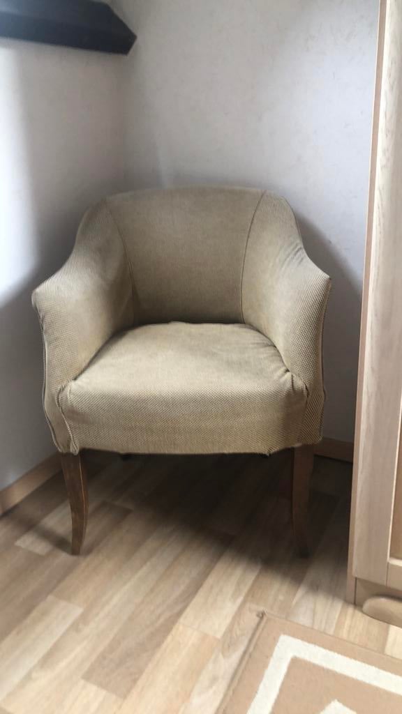 Leeszetel, Huis en Inrichting, Ophalen, Gebruikt, Stof, Oude stijl