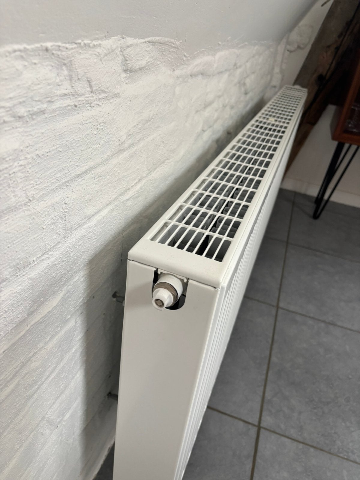 Witte radiator (4 stuks), Doe-het-zelf en Bouw, Ophalen, Zo goed als nieuw, Radiator
