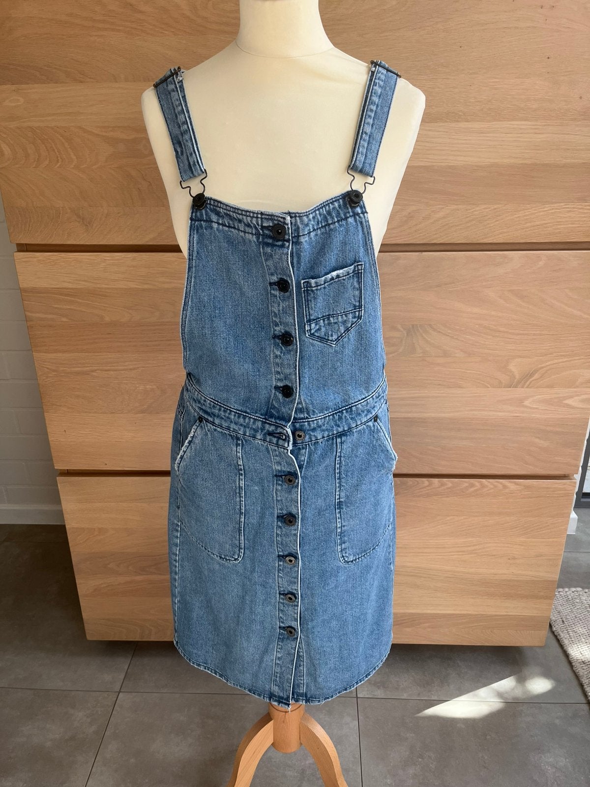 UNIQUEMENT Pinafore, Vêtements | Femmes, Robes, Taille 38/40 (M), Enlèvement ou Envoi, Comme neuf, Bleu