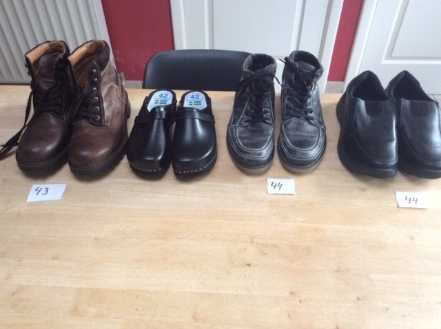 Te koop 4 paar heren schoenen maat 44/43/42, Kleding | Heren, Overige kleuren, Overige typen, Verschillende merken, Ophalen of Verzenden