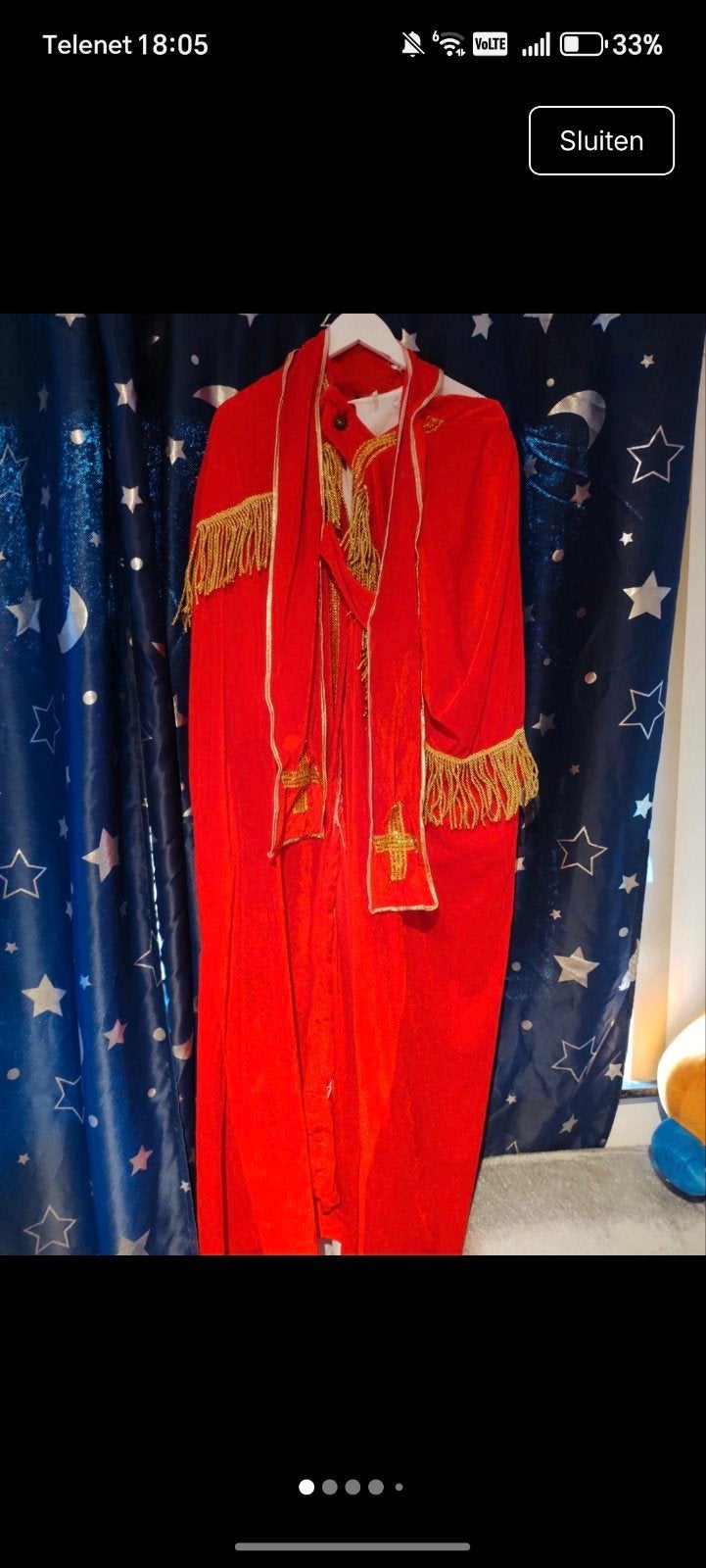 costume de père Noël, Divers, Enlèvement, Comme neuf