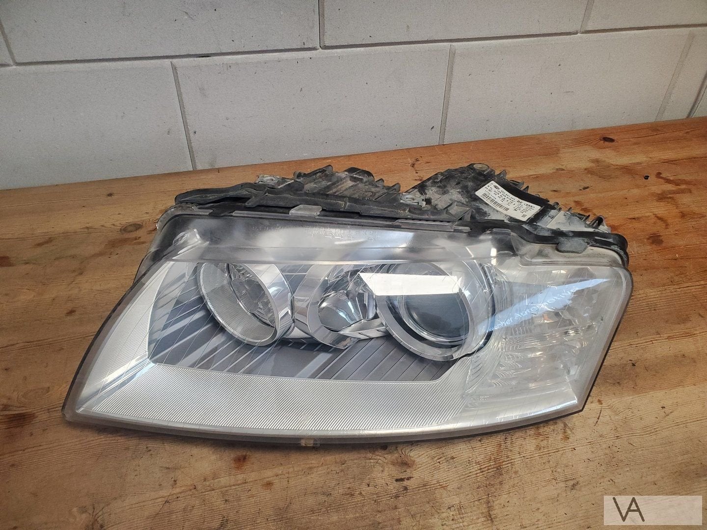Audi A8 S8 D3 2005 - 2009 xenon koplamp MET LED 4e0941003be, -, Audi, Utilisé, -