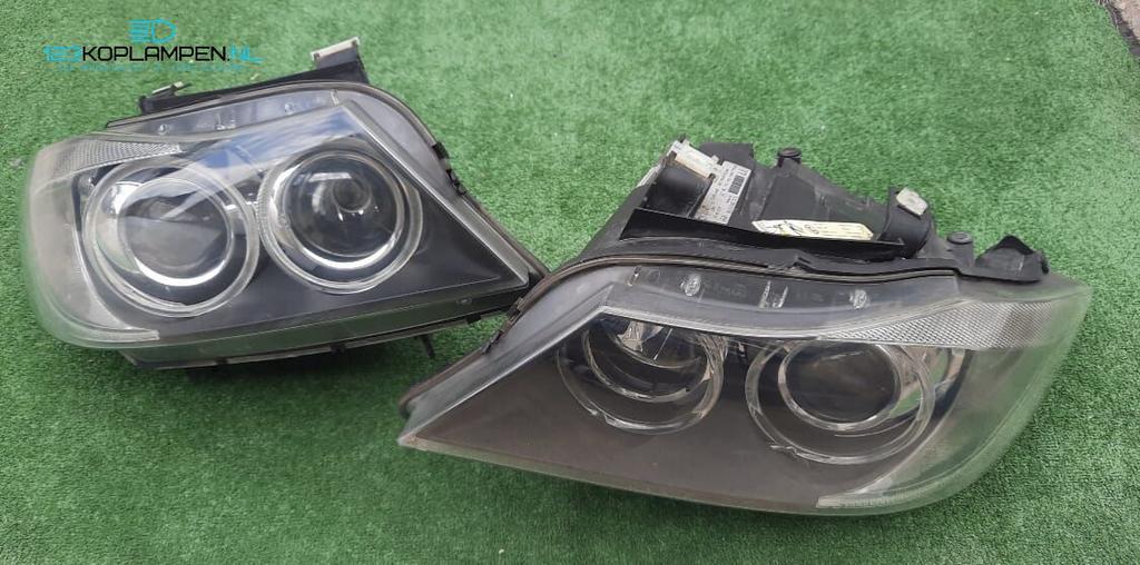 BMW 3 Serie E90 E91 Bi Xenon koplamp links rechts, Auto-onderdelen, Gebruikt, -, -, Ophalen of Verzenden