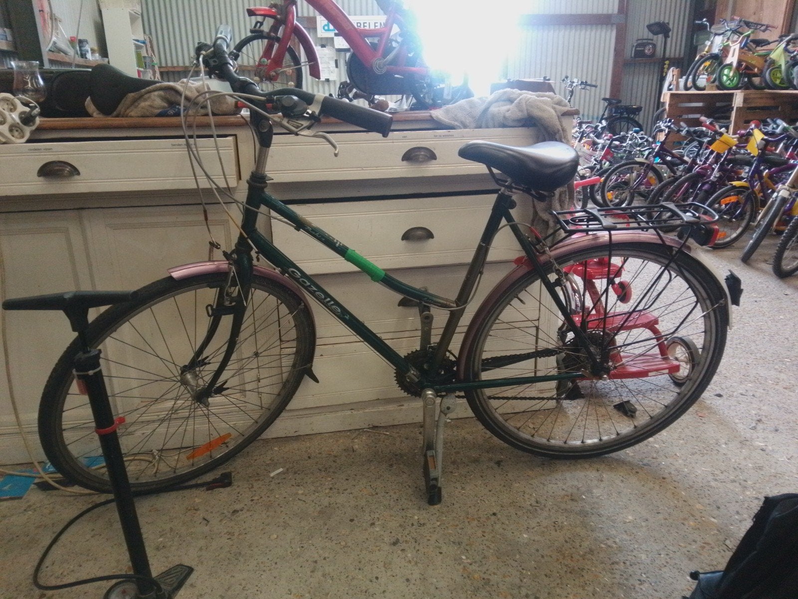 Gazelle fiets, Enlèvement, Gazelle