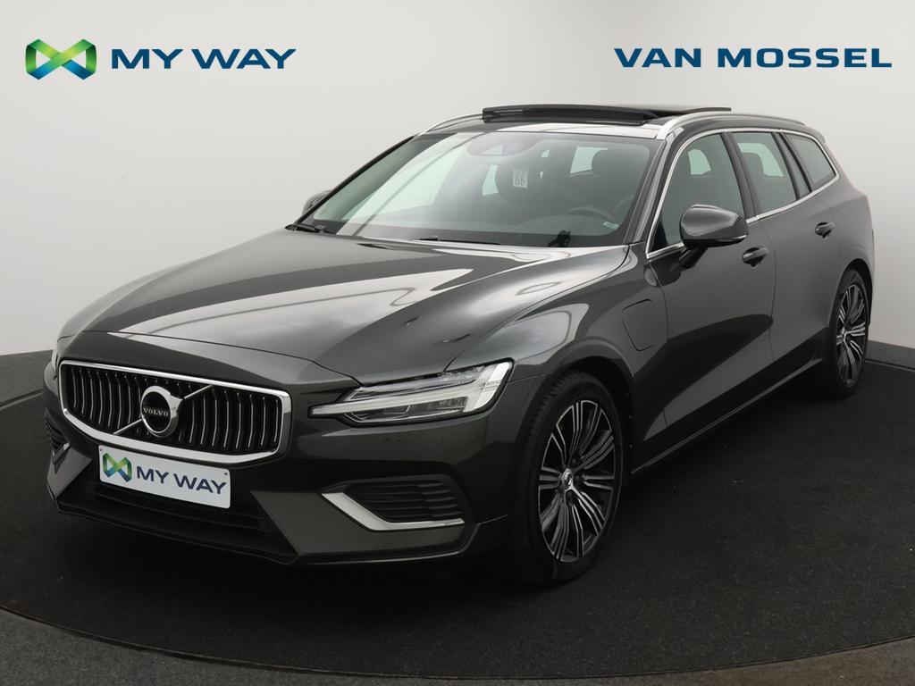 Volvo V60 V60 2.0 T8 AWD PHEV Inscription Geartronic, Auto's, Automaat, Lederen bekleding, https://public.car-pass.be/vhr/9a0e9b65-3eab-47eb-a1dd-ce8b24a81b0d