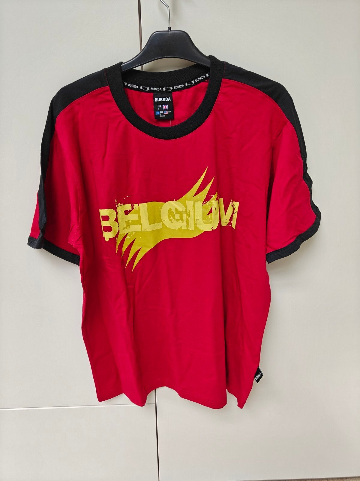 T-shirt large Belgium Burrda, Enlèvement ou Envoi