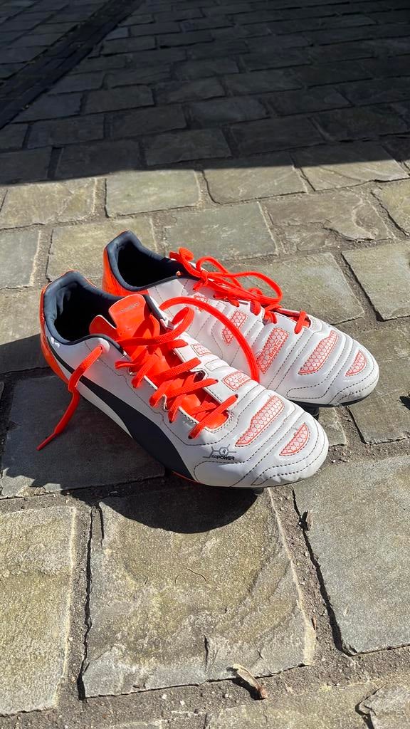 Voetbalschoenen 43, Vêtements | Hommes, Chaussures, Enlèvement, Porté, Chaussures de sport, Blanc