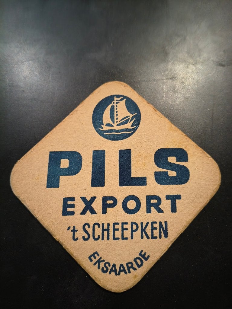 Bierviltje 't Scheepken, Verzamelen, Ophalen, Gebruikt, Viltje(s), Overige merken