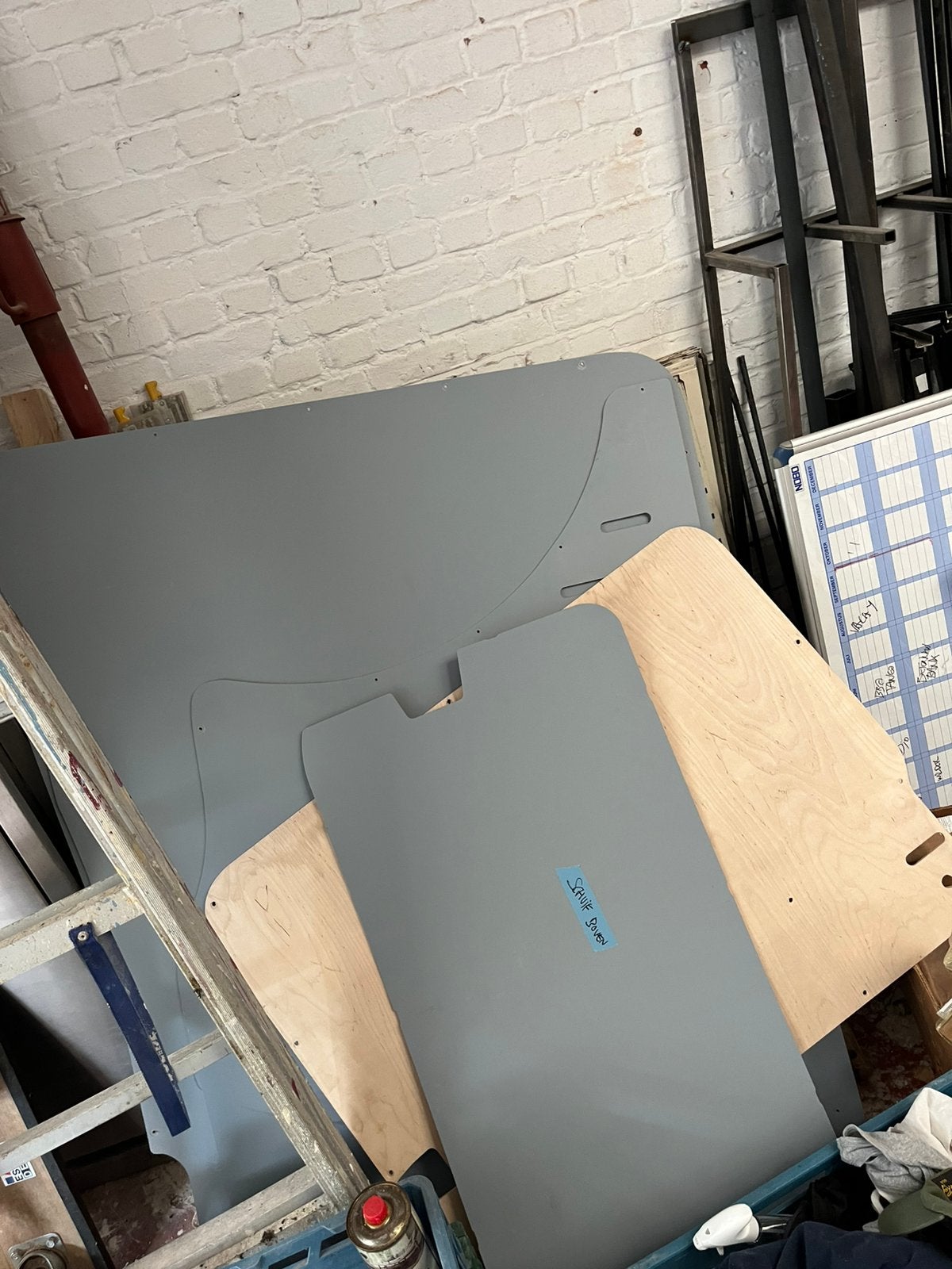 Deur & Wandpanelen 5mm hout | VW Transporter T6 / T6.1, Enlèvement, Utilisé, Avant, Porte