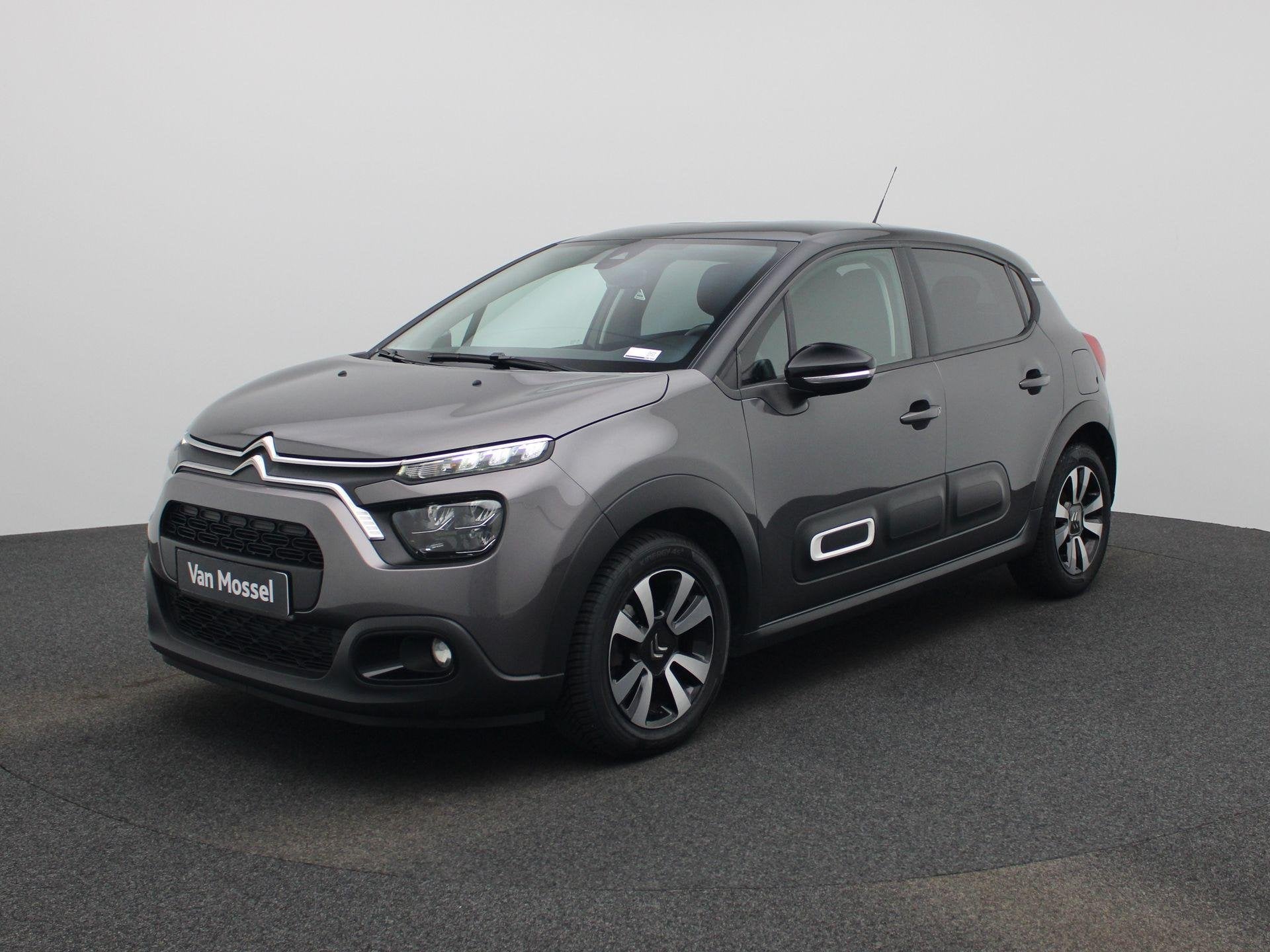 Citroën C3 1.2 PureTech 110 S&S EAT6 Shine (automatique), Argent ou Gris, Euro 6, Entreprise, 1165 kg