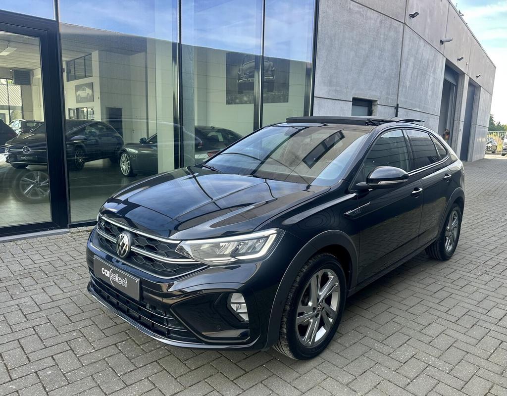 Volkswagen Taigo 1,0 TSI DSG R-line PANODAK/LED/PARKASSIST/, Auto's, Volkswagen, 4 cilinders, 0 kg, Zwart, Bedrijf