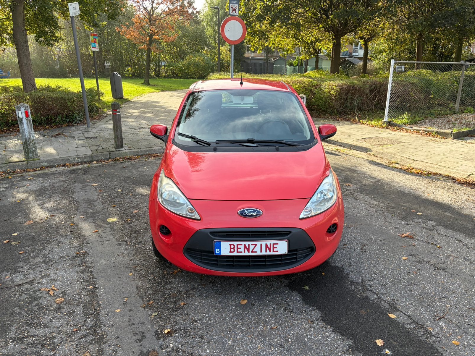 Ford Ka 1.2 benz 96000km 2011 garantie, Auto's, Voorwielaandrijving, 1242 cc, 4 cilinders, Ka