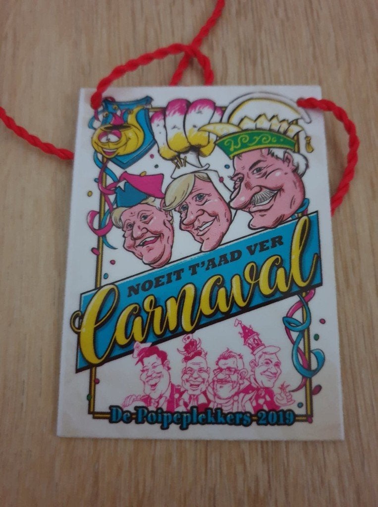 Carnaval Aalst De Poipeplekkers 2019, Enlèvement ou Envoi