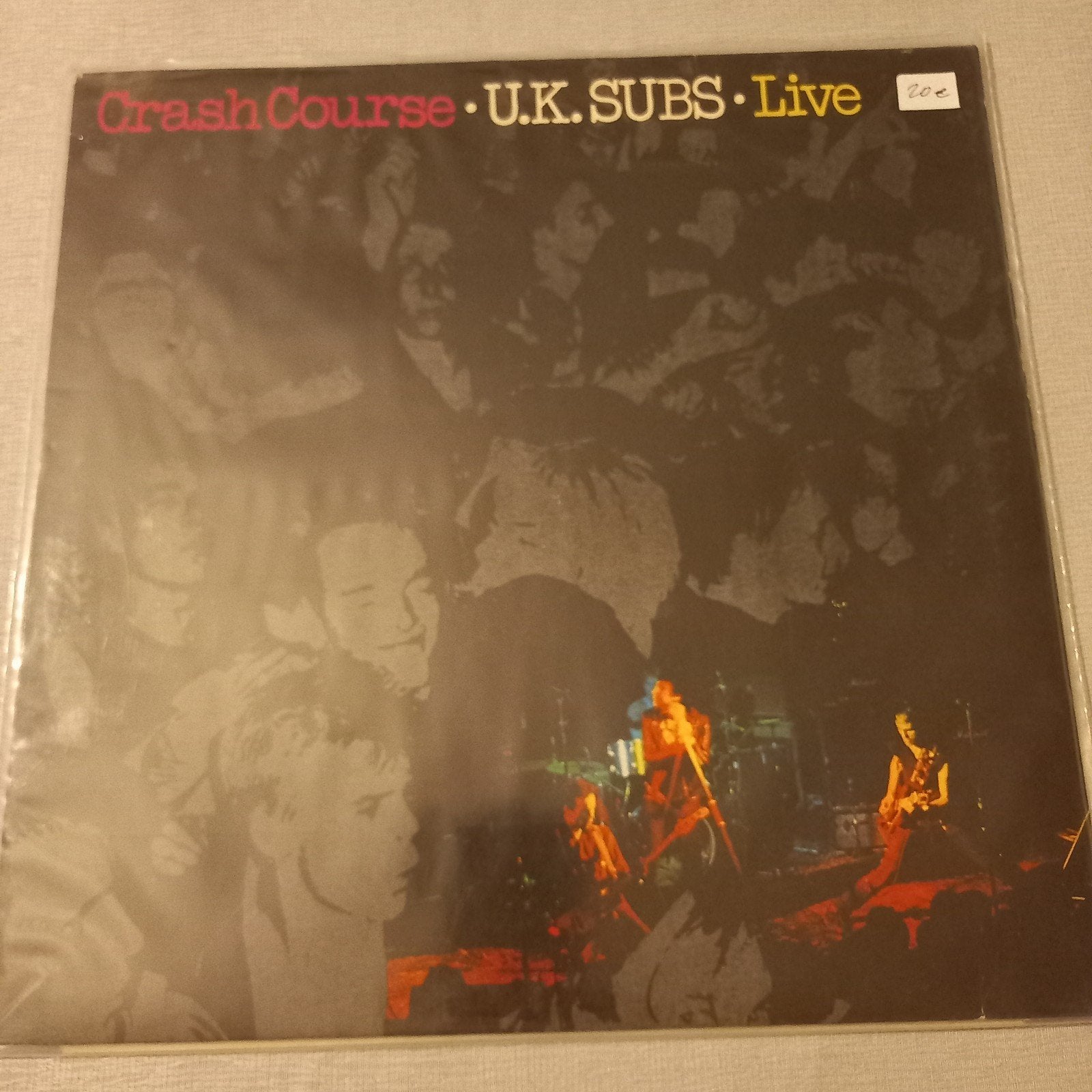 Lp - UK Subs - Crash course, CD & DVD, Vinyles | Hardrock & Metal, Enlèvement ou Envoi, LP