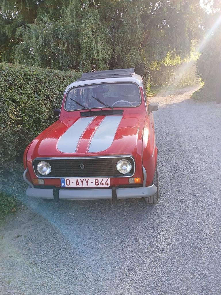 oldtimer Renault R4, Autos, Rouge, Achat, 4 portes, Toit ouvrant