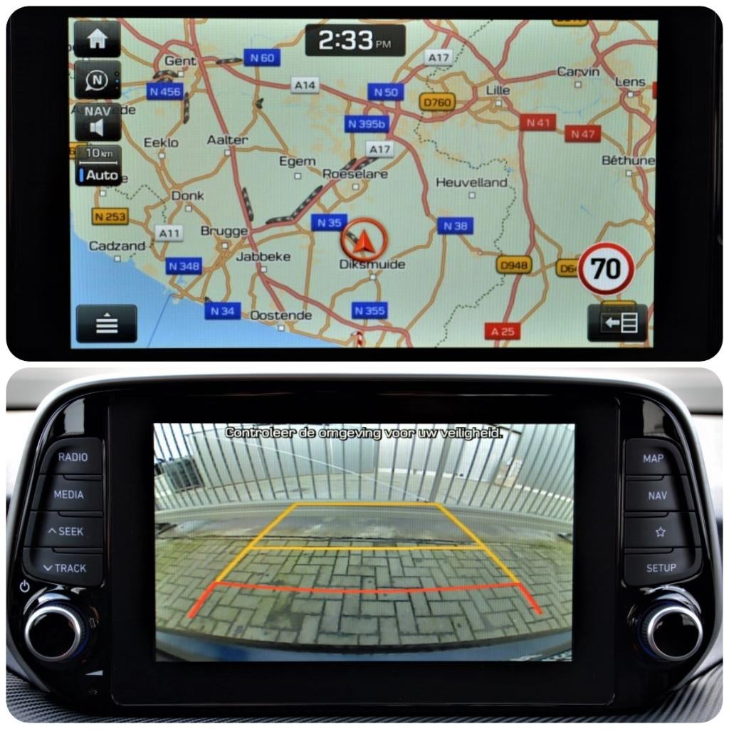 HYUNDAI TUCSON NAVI/CAMERA/CRUISE CONTROL, Auto's, Euro 6, Zwart, Bedrijf, Handgeschakeld