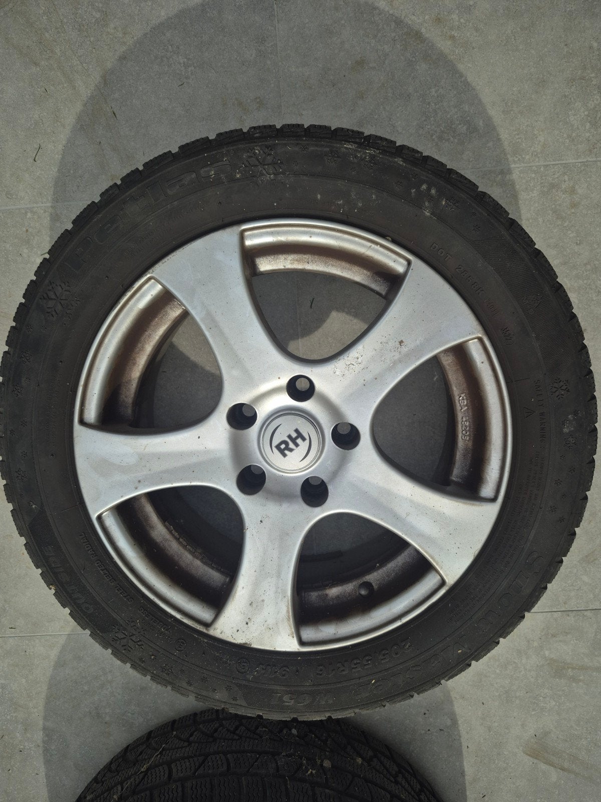 Winterset Toyota Auris 205/55 R16 – 7mm profiel, Enlèvement, Pneus hiver, Pneu(s)