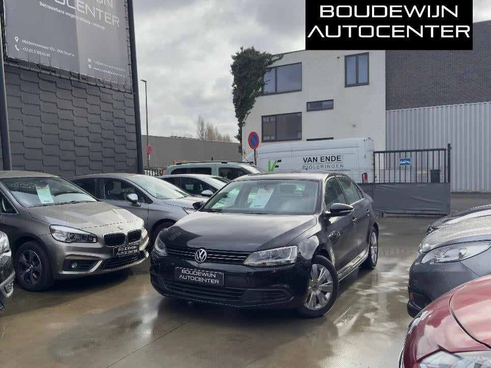 Volkswagen Jetta 1.2Benzine 2011 143.xxxkm Topstaat !, Autos, Volkswagen, Achat, Entreprise, Garantie prolongée, Noir